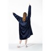 Oversized Wearable Adult Blanket with Sleeves and Hood by Sweet Home Collection® - 2 of 4