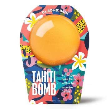 Da Bomb Bath Fizzers Tahiti Floral Bath Bomb - 7oz
