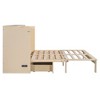 Whisen Modern Design Queen Size Murphy Bed Wall Bed, Folded into a Cabinet with Drawers and USB Ports - 4 of 4