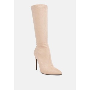 Playdate High Heeled Calf Boots Women - 1 of 4