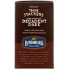 Lundberg Thin Stackers Decadent Dark Chocolate Covered Puffed Grain Snacks - Case of 6/3.3 oz - image 4 of 4