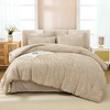 BAGOKIE 7 Pieces Tufted Bed in a Bag Comforter Set for All Season - 2 of 4