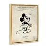 Stupell Industries Vintage Mouse Character Patent, 25" x 31" - 3 of 4