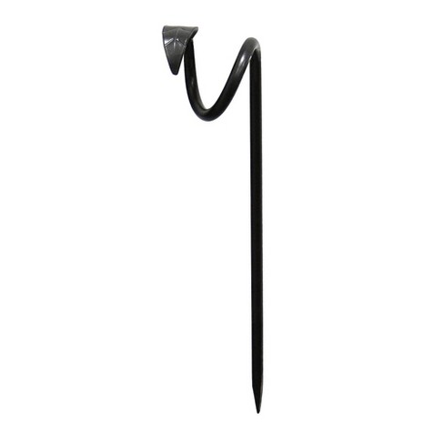 Achla Designs 6pk 14" H Graphite Wrought Iron Hose Guide Black - image 1 of 4