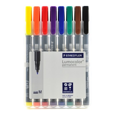 Lumocolor Permanent Markers 8ct - Staedtler