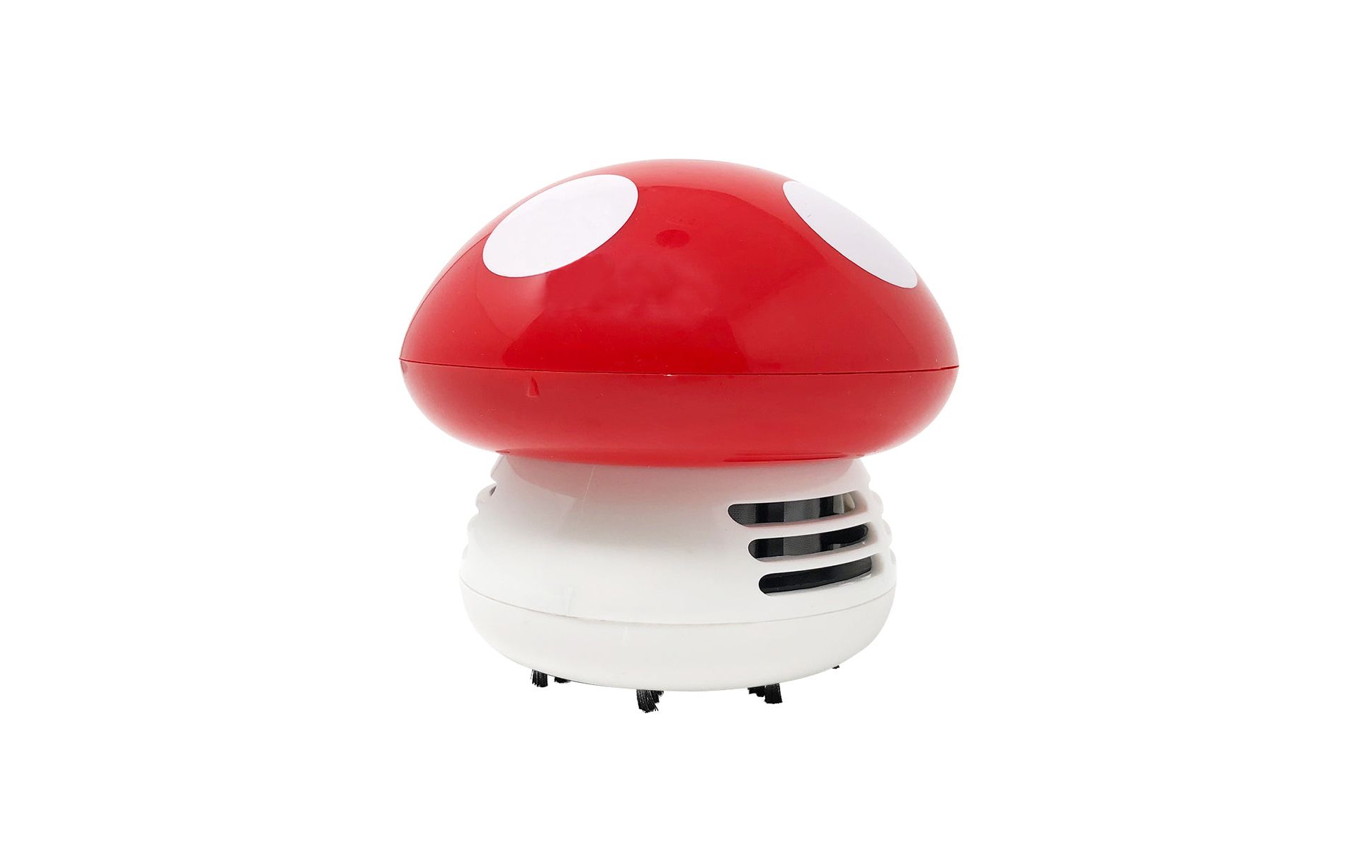 Wrapables Cute Portable Mini Vacuum Cleaner for Home and Office, Mushroom