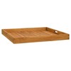 vidaXL Serving Tray 27.6"x27.6" Solid Wood Teak - 3 of 4