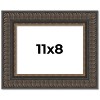 PosterPalooza | Photo Size Museum Brown Picture Frame - UV Acrylic, Foam Board Backing, Hanging Hardware - 2 of 4