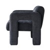 31.10" Boucle Upholstered Accent Chair, High-Density Foam, Solid Wood Frame, Comfortable Lounge Chair for Living Room - 4 of 4