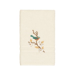 Linum Home Textiles 100% Turkish Cotton SPRING TIME Embellished Towel Set - 1 of 2