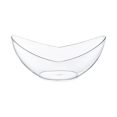 Smarty Had A Party 4 oz. Clear Big Plastic Concave Cups - 288 pcs