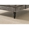 ACEPANO Modern Indoor Fabric Casual Sofa for Bedrooms, Living Rooms, Study & Office-Grey - 3 of 4