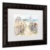 Trademark Fine Art - Anne Tavoletti Coastal Catch V Matted Framed Art - 3 of 4
