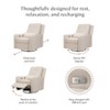 Babyletto Sigi Glider Recliner with Electronic Control and USB with Light Wood Base - Greenguard Gold Certified - 3 of 4