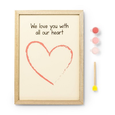Handprint Heart Kit - Bullseye's Playground™