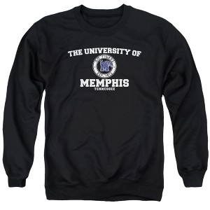 Campus Lab University of Memphis Official Circle Logo Unisex Adult Crewneck Sweatshirt - 1 of 4