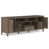 WyndenHall 72" Cantina TV Stand for TVs up to 80" Smoky Brown - 2 of 4