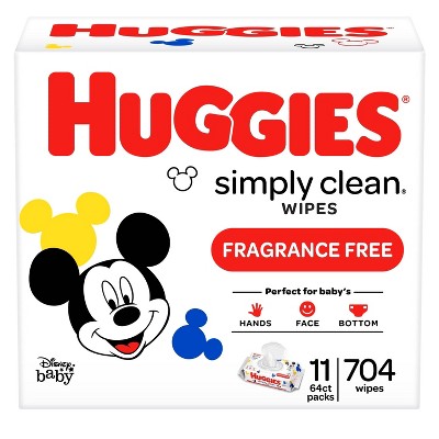 huggies free and clear wipes