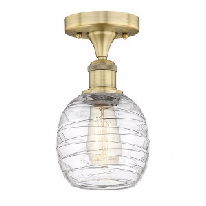 Belfast - 1 Light Flush Mount In Industrial Style-9.75 Inches Tall and 6 Inches Wide - 1 of 1