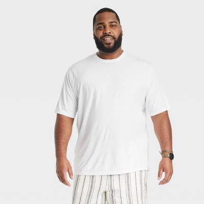 Men's Big & Tall Casual Fit Every Wear Short Sleeve T-shirt - Goodfellow & Co™  White 4xl : Target