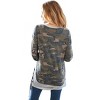 Women's Long Sleeve Lace Up Side Top - Grateful Hearts - 3 of 4