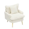 Maliang 30.31" Single Chair With Back Cushion - 2 of 4