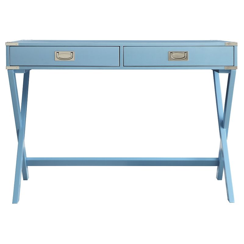 Kenton Wood Writing Desk with Drawers - Inspire Q, 5 of 10