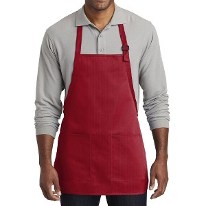 Mafoose Men's Medium-Length Two-Pocket Bib Apron - 1 of 4