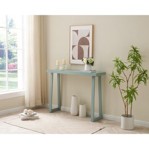 Kings Brand Furniture – Claude Console Table, Modern Entryway Table with Sleek Design for Hallway, Living Room, or Behind Sofa - 1 of 3