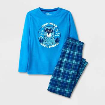Boys' 2pc Long Sleeve Pajama Set - Cat & Jack™