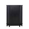 Bathroom Corner Storage Cabinet, Triangle Floor Cabinet With Adjustable Shelves, Freestanding Narrow Cabinet Organizer, Corner Cabinet for Small Space - 4 of 4