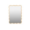 Lycvki 40" x 28" Solid Wood Wavy Rectangle Wall Decor Mirror - 2 of 4