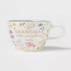 19oz 'Grandmas Make Everything Better' White Latte Mug - Threshold™