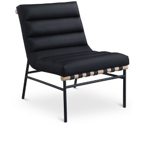 Meridian Furniture,Burke Vegan Leather Accent Chair - 1 of 4