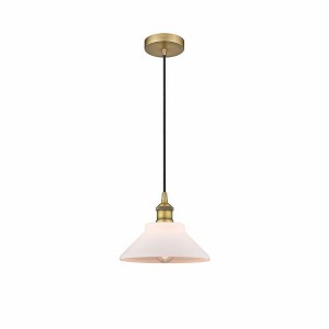 Orwell - 1 Light Cord Hung Mini Pendant In Industrial Style-7.75 Inches Tall and 8.38 Inches Wide - 1 of 1