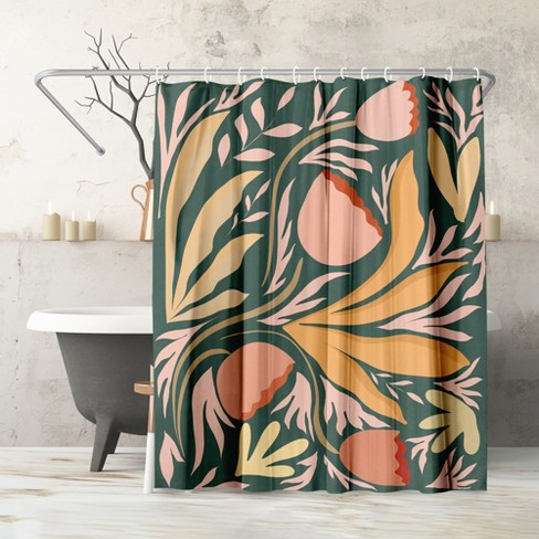 Floral Series By Lunette Parul - Botanical Shower Curtain ...