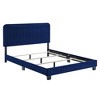 Modway Celine Channel Tufted Performance Velvet Full Bed - 2 of 4