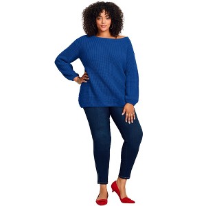 Avenue Waffle Stitch Pullover Sweater - 1 of 3