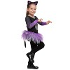 Joyfy Child Girl Tutu Cat Skirt, Toddlers Combined Animal Costume for Kids Halloween Dress Up Party - 4 of 4