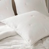 Andre cotton gauze embroidered Euro Sham - 26x26 - White - 3 of 4