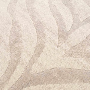 Hauteloom Beige Manteca Zebra Print Area Rug - 1 of 4