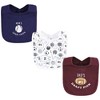 Hudson Baby Infant Boy Caps or Headbands, Bibs, Mittens and Socks 12pc Set, Sports, 0-6 Months - 3 of 4