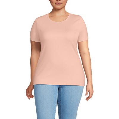 Lands' End Women's Cotton Rib T-shirt