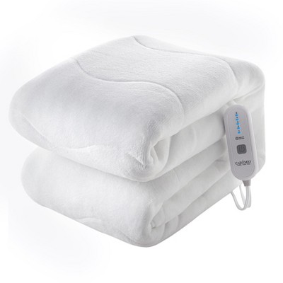 Full Heated Mattress Pad, Quilted Electric Full Mattress Pad Cover w/5 Heating Levels&10 Hours Auto Off, Deep Pocket Heating Mattress Pad, 54"x75"