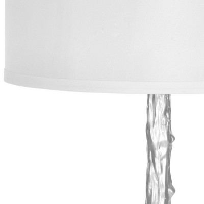 Silver Branch Sculptured Resin Table Lamp Set, 29" Height
