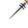 Unique Bargains Wine Stopper Aluminum Alloy TPR Wood 3.94"x0.79"x0.79" 1 Pc - 3 of 3