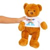 Blue Panda Get Well Soon Bear, Teddy Bear for Hospital Care Package for  Kids, Adults (14 In)