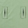 Kids' 2pk Adaptive Long Sleeve Bodysuit with Abdominal Access - Cat & Jack™ Navy Blue/Green - 4 of 4