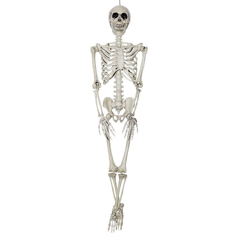 Sunstar Skeleton Hanging Halloween Decoration - 3 ft - Gray, 1 of 2