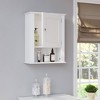 RiverRidge Ashland Single Door Bathroom and Laundry Wall Mount Storage Medicine Cabinet - 2 of 4